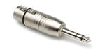Hosa GXP143 XLR Female to 1/4 Inch TRS Adaptor Front View